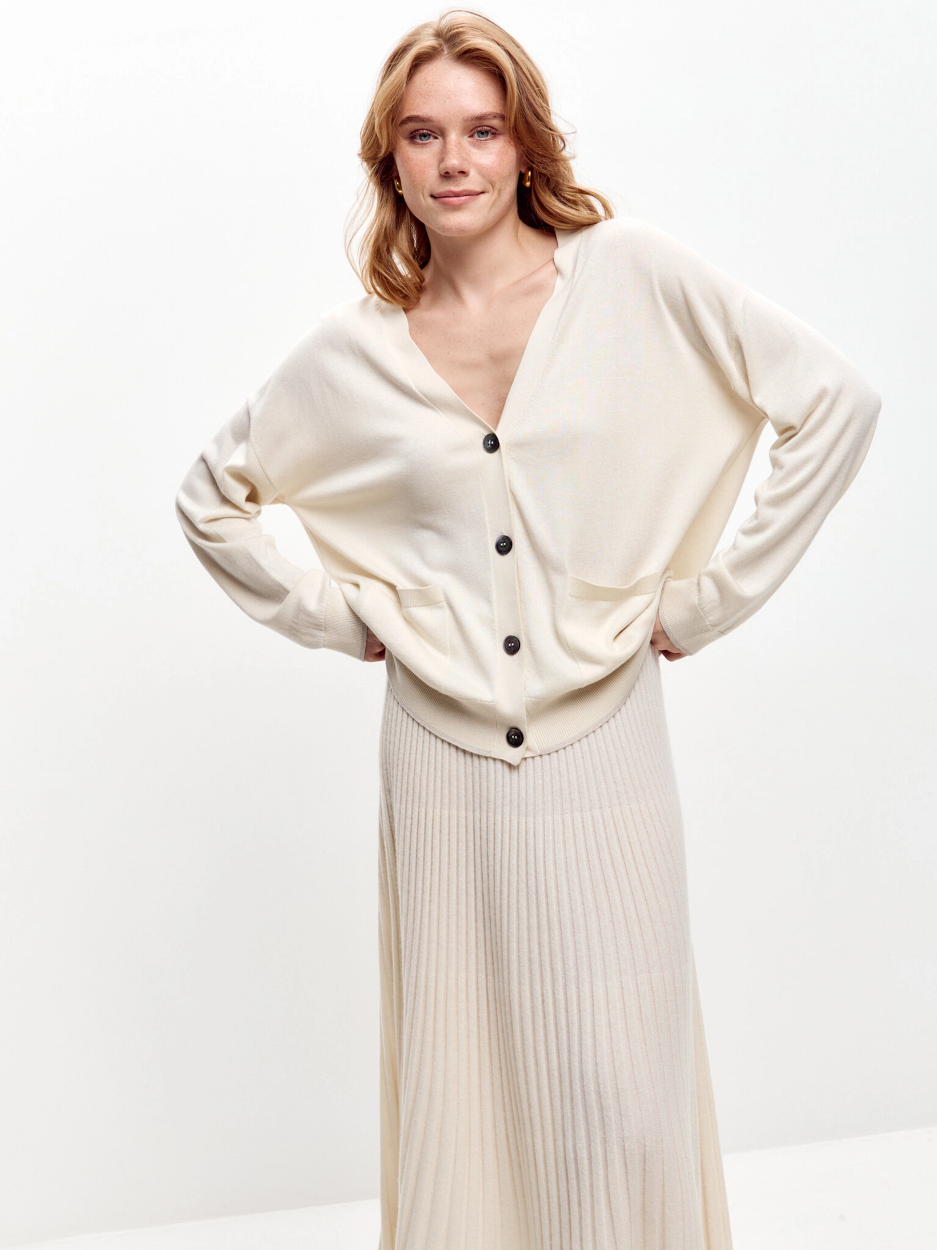 Кардиган из шелка и кашемира