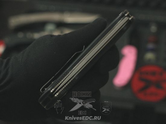 Складной нож Reptilian-НР c клинком из стали D2, рукоять G10