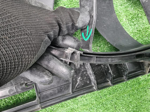 Диффузор с вентилятором Geely Monjaro (2021-н.в.)