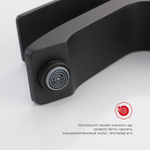 Смеситель для раковины Raglo R01.10.06, черный