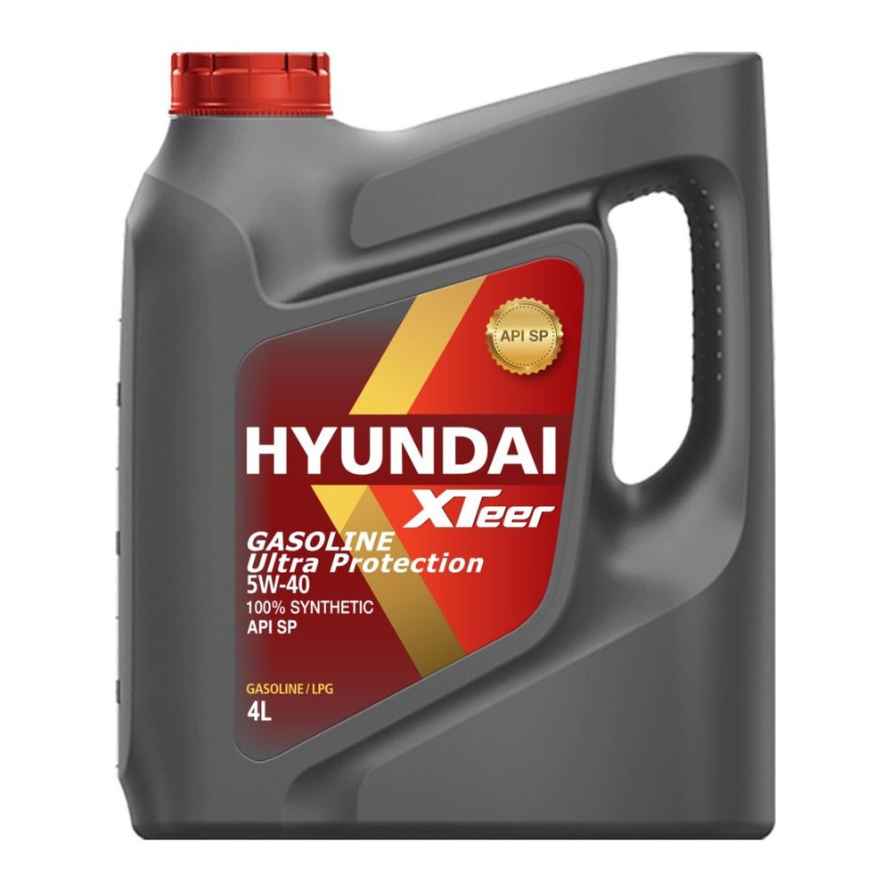 HYUNDAI XTEER Масло моторное Gasoline Ultra Protection 5W40 синт. 4 л