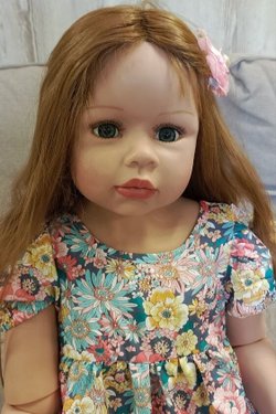 УЦЕНКА Кукла Реборн ростовая 98см (FA-258)