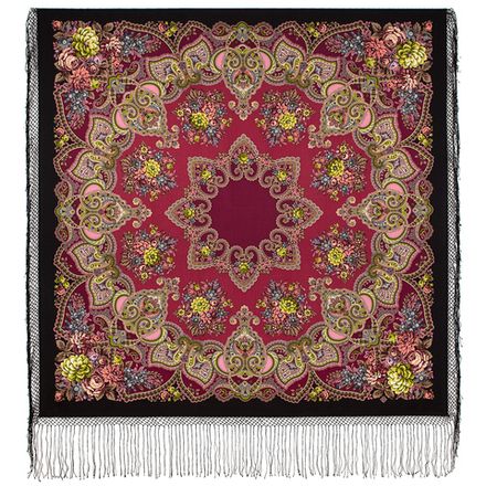 Павловопосадский платок Майя 372-19