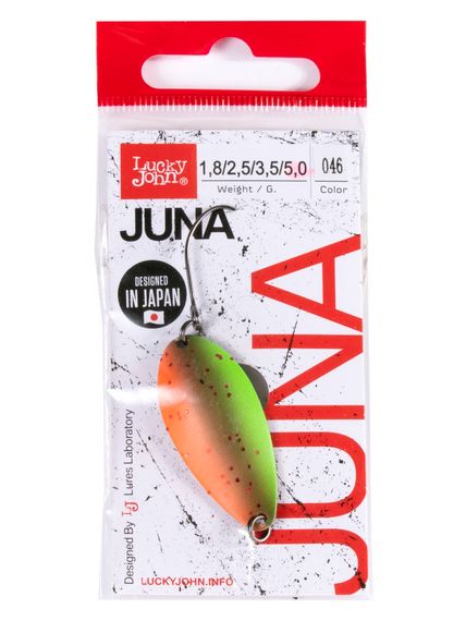 Блесна колеб. Lucky John JUNA длин.39мм/05,0г 046