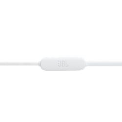 Беспроводные наушники JBL Tune 115 BT White, внутриканальные