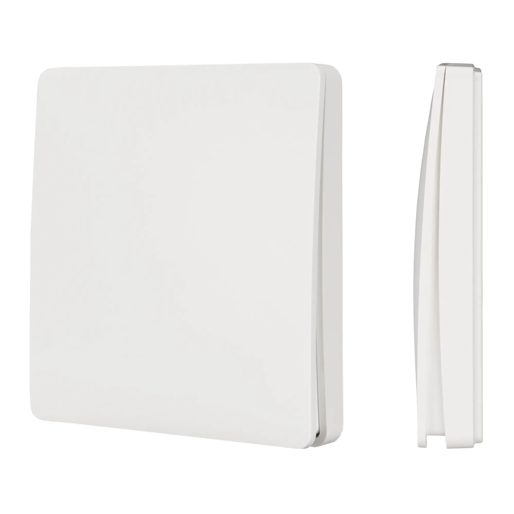 INTELLIGENT ARLIGHT Кнопочная панель KINETIC-801-22-1G-WP-SUF White (No battery, IP67, 433Mhz) (IARL, IP67 Пластик, 3 года) 051684