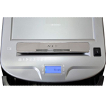 Шредер Bulros 830С, 2x10мм, чёрный/серебро