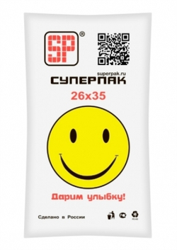 Пакеты фасовочные ПНД 18+8х35см 12мкм в пластах (1/10шт)