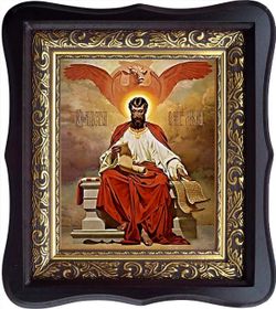 Лука Святой апостол и евангелист. Икона на холсте.