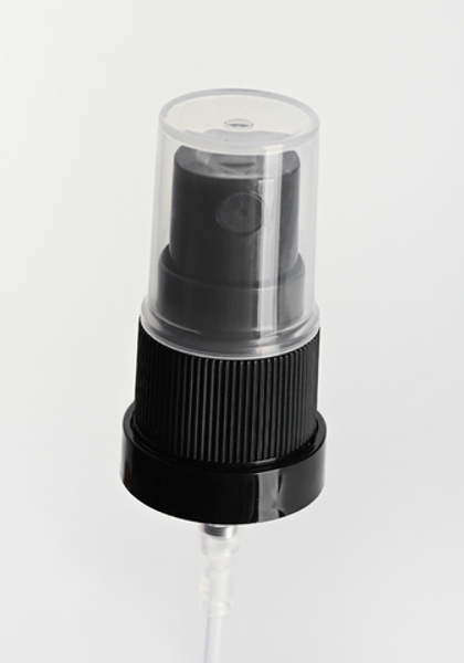 Спрей 18/410 черный с КПВ в комплекте с прозрачным колпачком