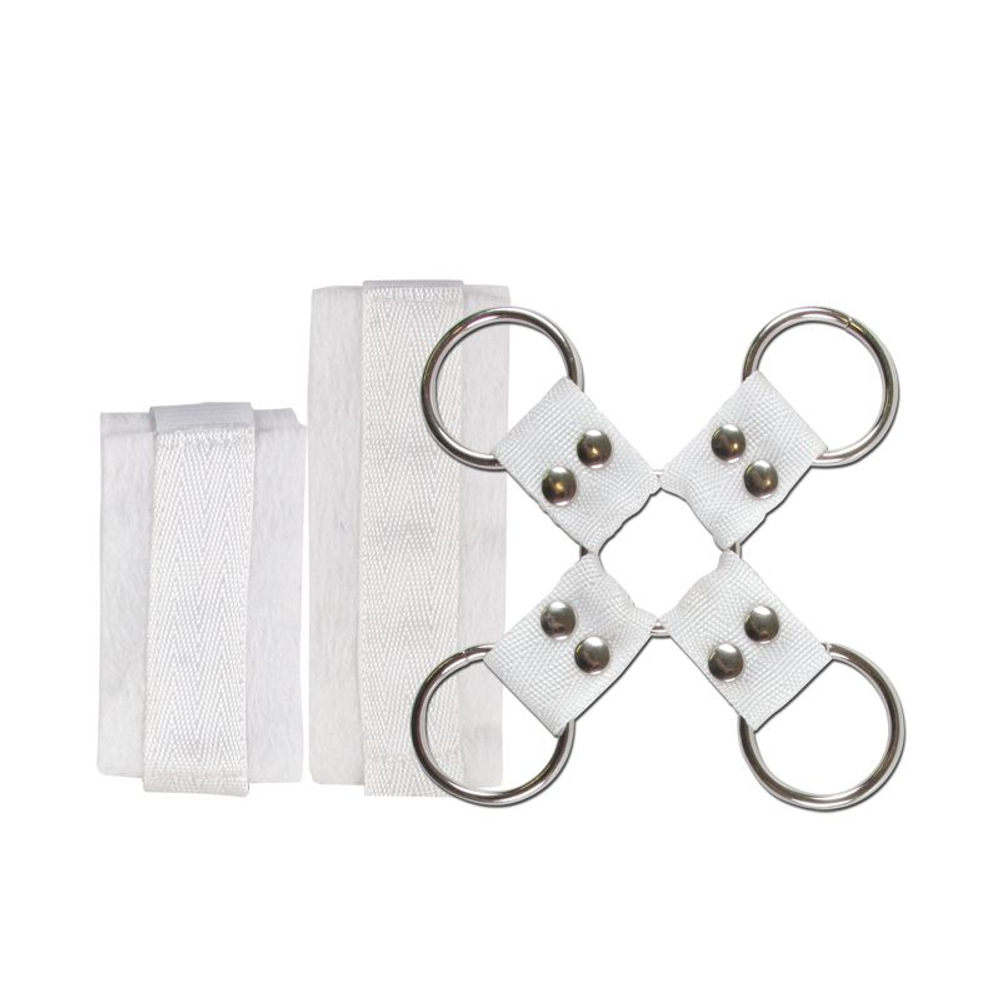 Набор для фиксации 4Play Lover (Цвет: белый)