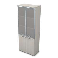 9НШД.005.19 Шкаф высокий со стеклом (800*450*2045)