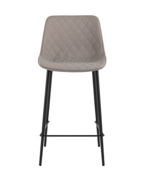 Стул барный Arch экокожа серый