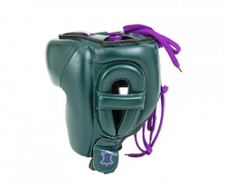 Шлем боксерский Clinch Undefeated темно-зеленый C162