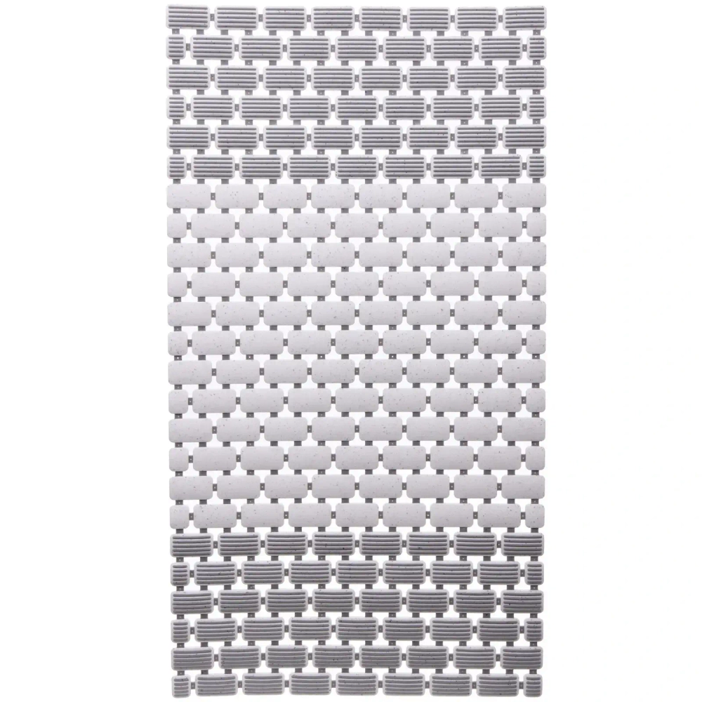 Коврик в ванну Селфи 72х39 Лофт бело-серый