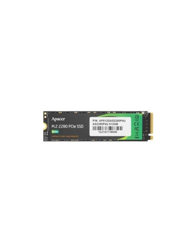 M.2 2280 512GB Apacer AS2280P4U Client SSD AP512GAS2280P4U-1 PCIe Gen3x4 with NVMe