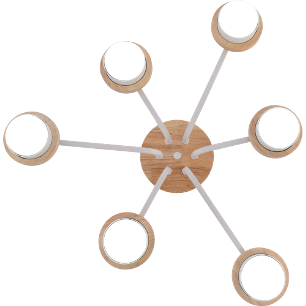 Люстра Rivoli Lois 3186-306 6хGX53 15 Вт модерн | Модерн