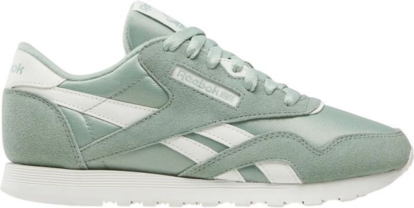 Кроссовки Reebok CLASSIC NYLON зелено-бежевый