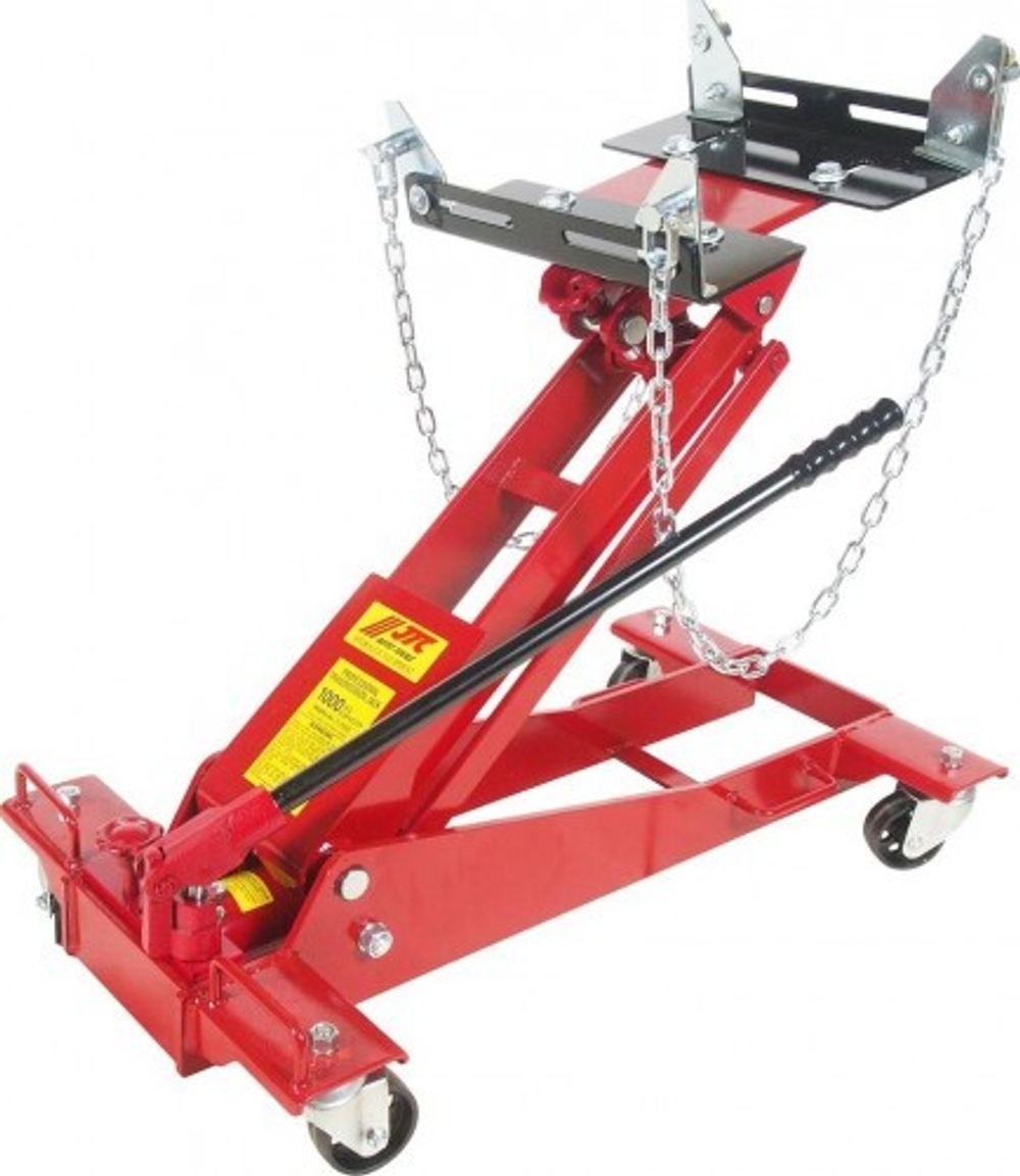 Домкрат подкатной JTC FJ1000 с вращающейся ручкой для ДВС и КПП JTC-FJ1000