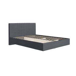 Кровать с латами Соло 180*200, Графит