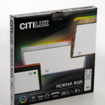 Потолочный светодиодный светильник Citilux NORMA CL749K301
