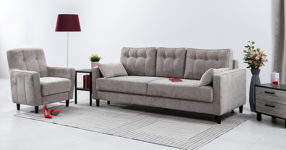 Диван кровать Арно,Серый