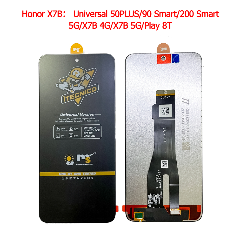 Дисплей Huawei Honor X7B 4g/ 5G/ 50 plus/ 90 Smart/ 200 Smart 5G/ Play 8T; бренд MS (ORG)