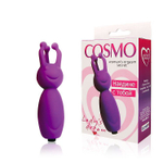 Фиолетовый фантазийный клиторальный стимулятор - 8,5 см. (Цвет: фиолетовый)