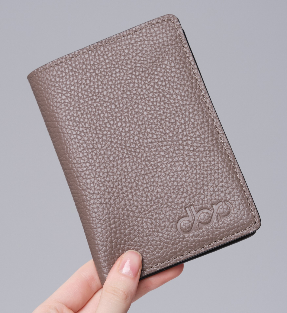 Кожаная обложка для паспорта DBR 15-38 тауп