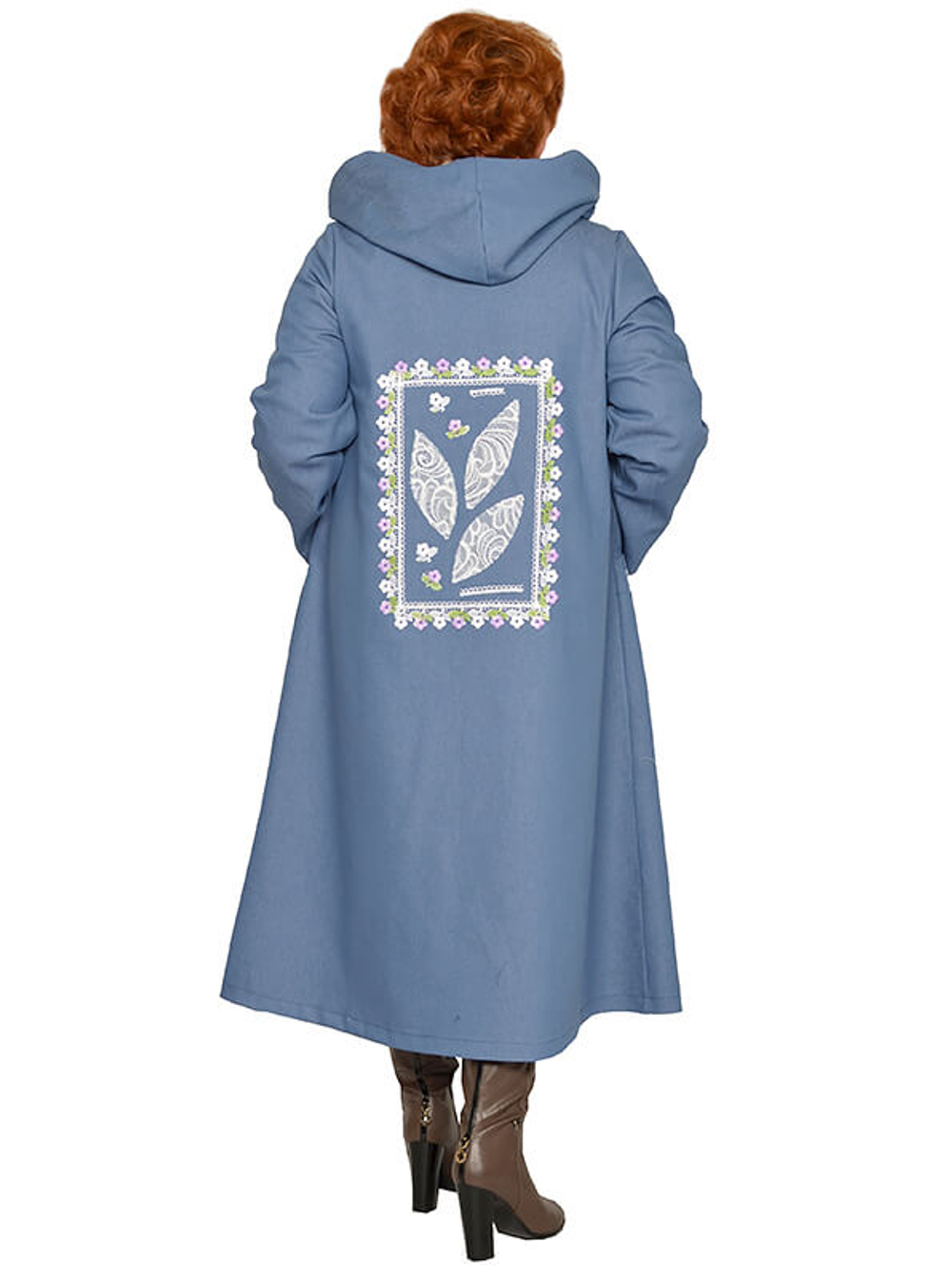 Плащ из джинсовой ткани Эра