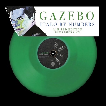 LP: Gazebo — «Italo By Numbers» (2018/2024) зеленый винил