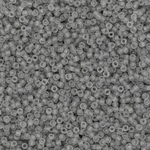 Японский бисер TOHO Round 15/0 (№9F), прозрачный матовый