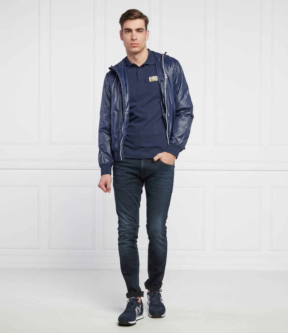 Поло EA7 - темно-синий(3LPF09 PJ5AZ)