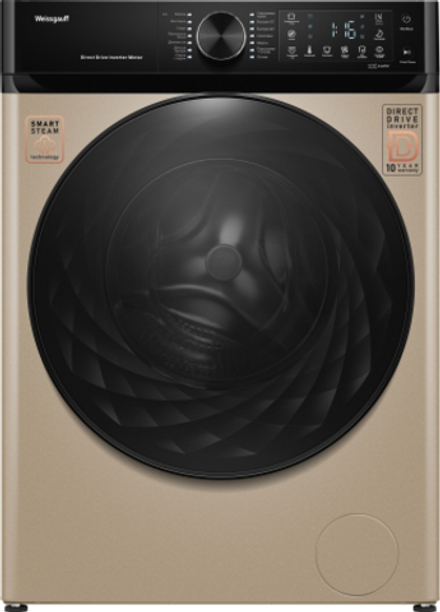 Сушильная машина Weissgauff WM 59411 Direct Drive Inverter Steam Champagne