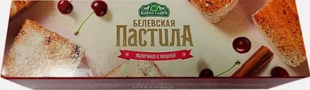 Пастила яблоко вишня корица Белевская пастила 100г