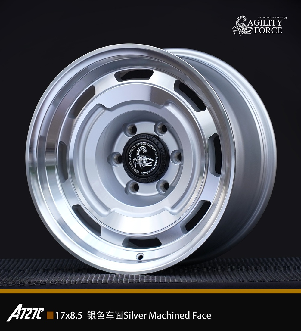 Диск колёсный литой AGILITY FORCE А727 R17 8.5 ET0 Silver Machined Face