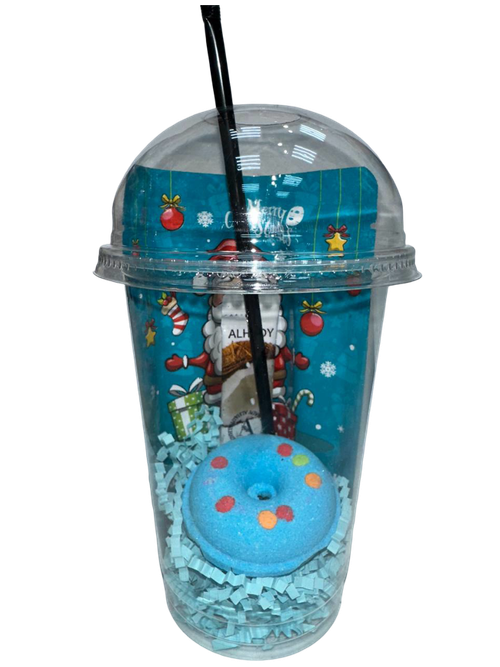 Стаканчик подарочный голубой