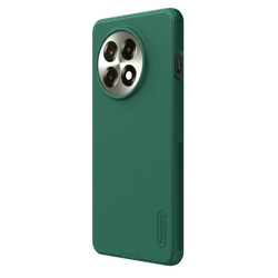 Усиленный чехол зеленого цвета (Dark Green) от Nillkin для OnePlus 13R, OnePlus Ace 5 и 5 Pro, серия Super Frosted Shield Pro