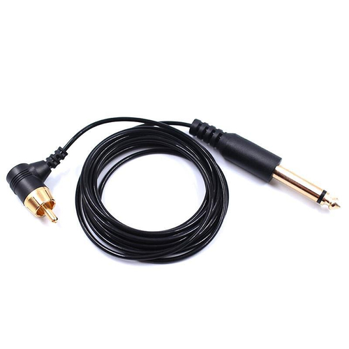 КЛИП КОРД (ТОЛСТЫЙ ПРОВОД) RCA Г-ОБРАЗНЫЙ ОТ DRAGONHAWK