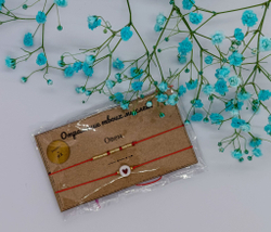 Браслет из бисера/ Азбука Морзе, Знак Зодиака Овен