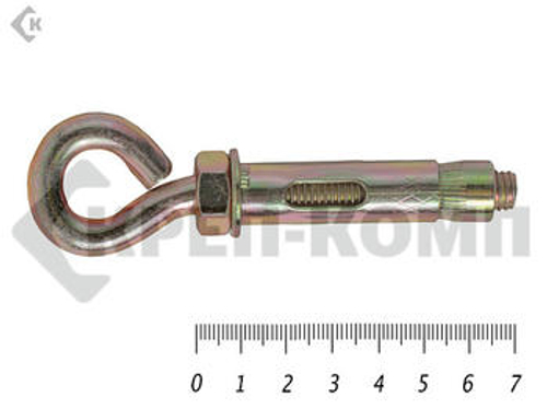 Анкер с кольцом м10 14х 70 (2шт)