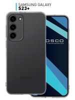 Чехол ROSCO для Samsung Galaxy S23+ (арт. SS-S23P-TPU-01-TRANSPARENT )