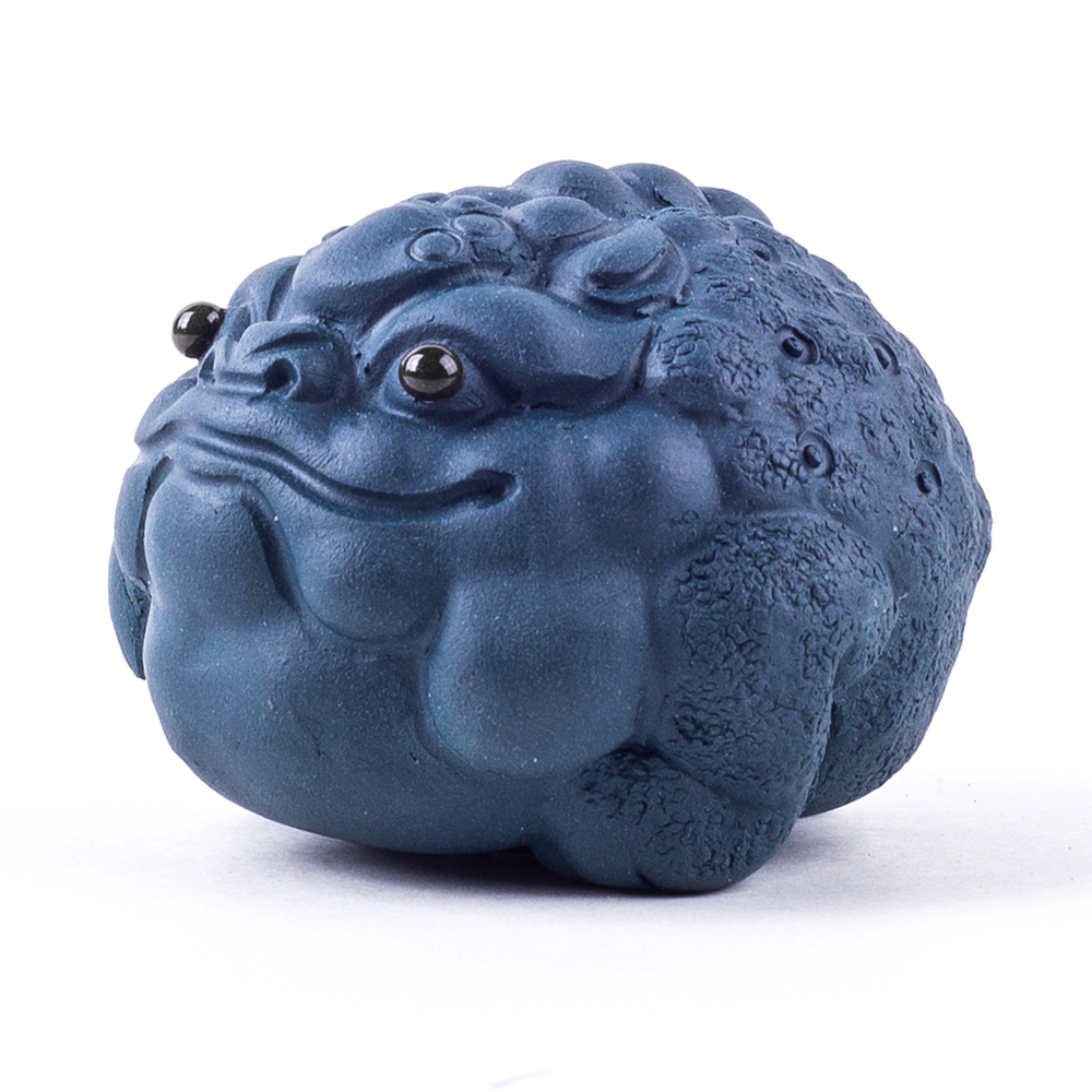 316008 Фигурка "Жаба бирюзовая", h=6см, керамика