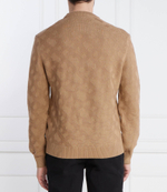 Хлопковый свитер palao BOSS BLACK - коричневый(50506033)