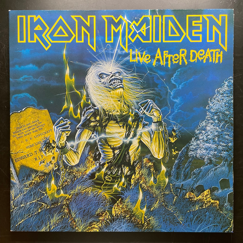 Iron Maiden ‎– Live After Death 2LP (Европа 1985г.)