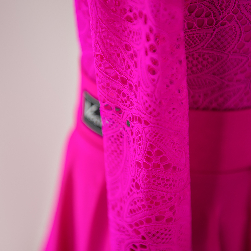 рукав из гипюра