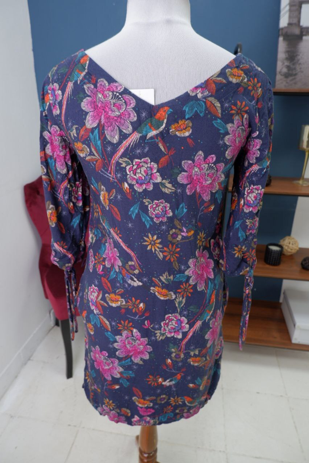 Платье Promod с цветочным принтом 42 размер