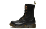 Dr. Martens 1490 Rose Gold Hardware High Boots "Black" Women"s
