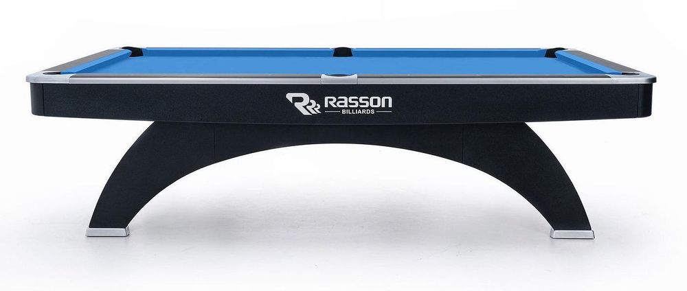 Стол / пул &quot;Rasson OX&quot; 9 ф (черный) в комплекте с плитой + сукно
