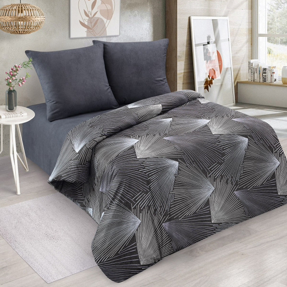 Ткань поплин 220см/115гр - "Кометы/2"